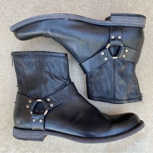 Frye Phillip Harness Boot Size 10.5